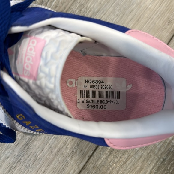 Women’s adidas gazelle bold size 6 - Picture 6 of 7